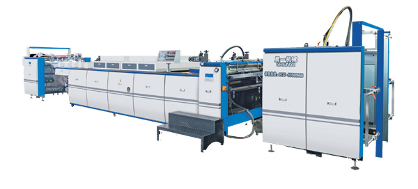 CYSG-1200D-A 全自動(dòng)UV厚薄紙三輥兩機(jī)頭全面上光機(jī)
